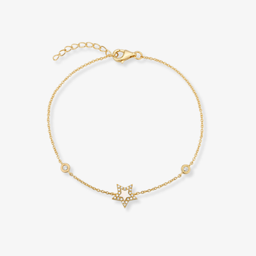 Gemstone Star Bracelet