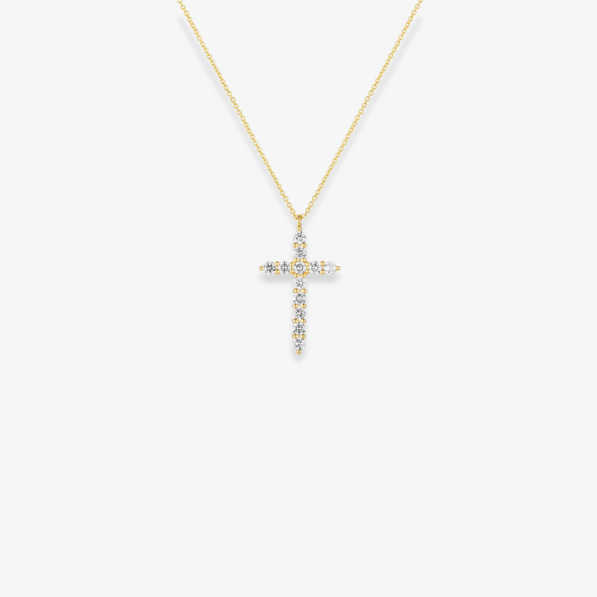 Diamond Cross Necklace