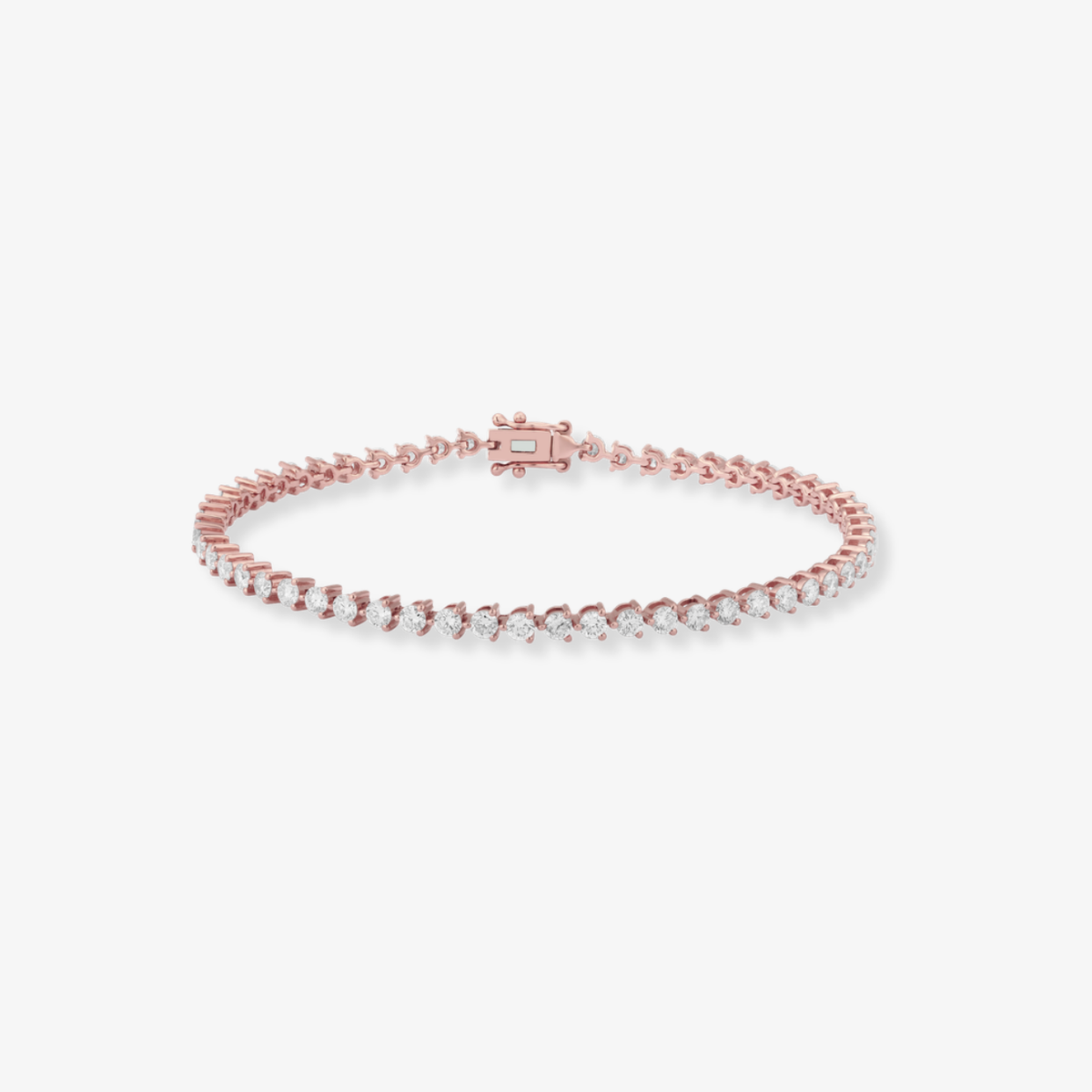 3 Prongs Tennis Bracelet