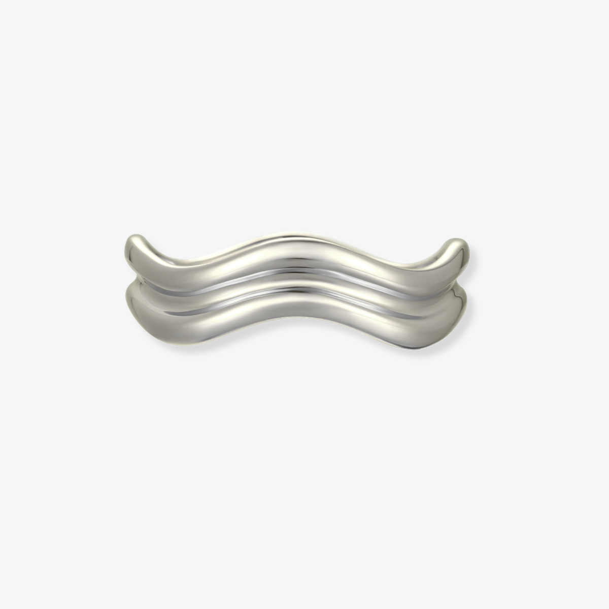 Gold Double Wavy Ring