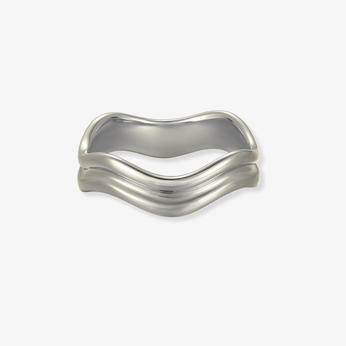 Gold Double Wavy Ring
