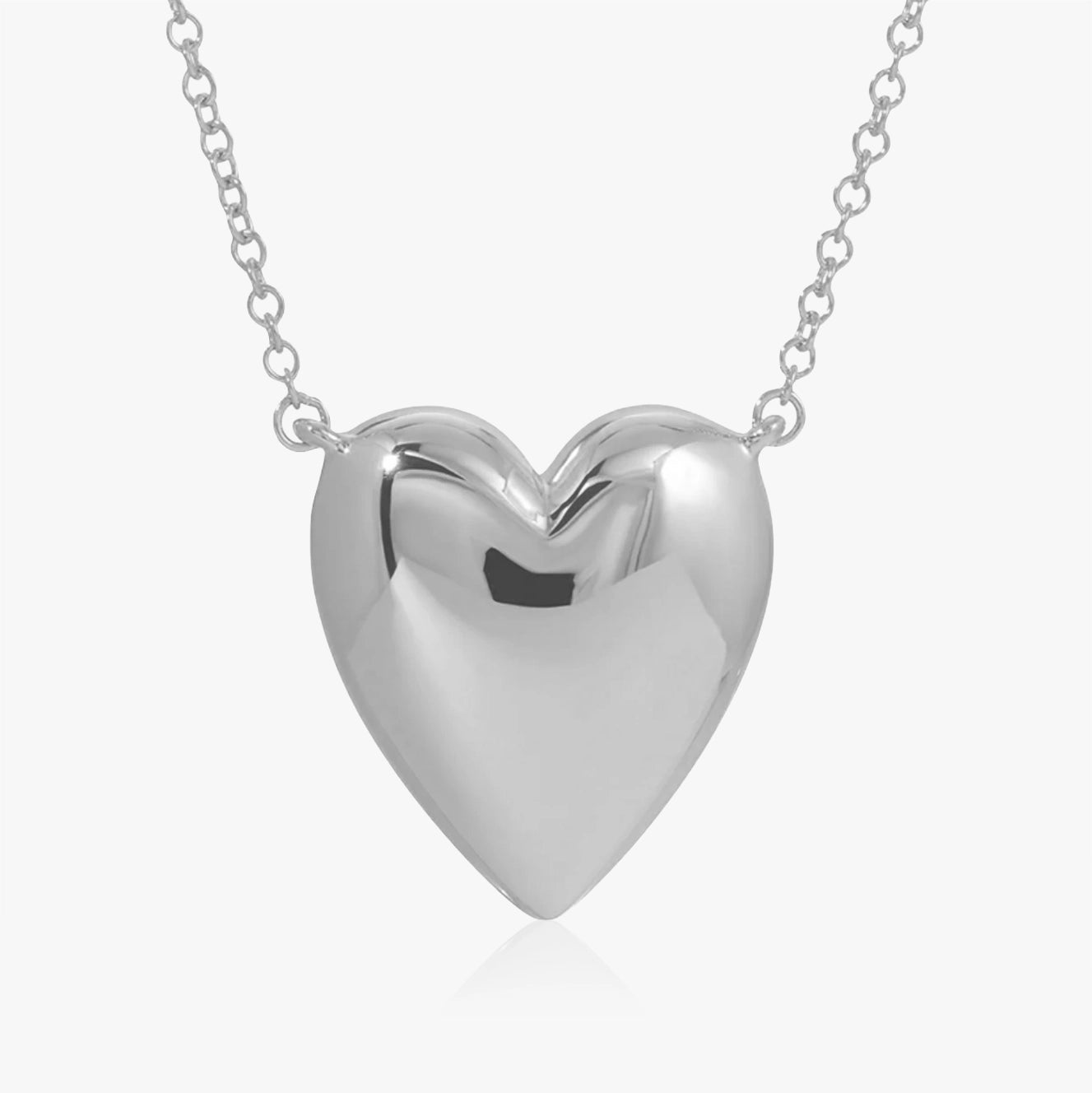 Bubble Gold Heart Necklace