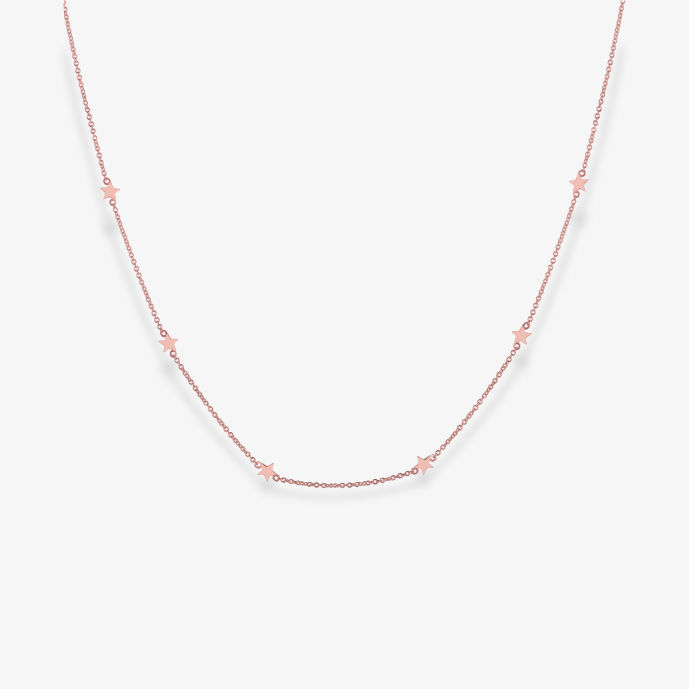 Gold Necklace Star