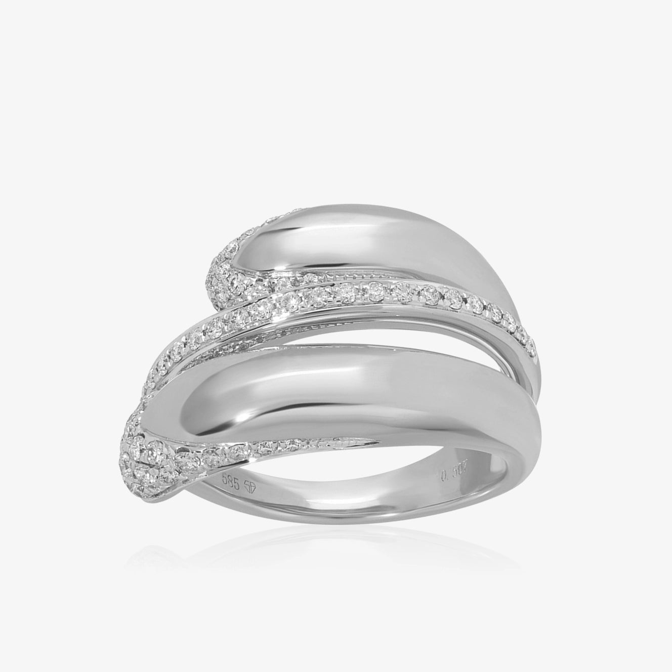 Chunky Snake Gold Ring