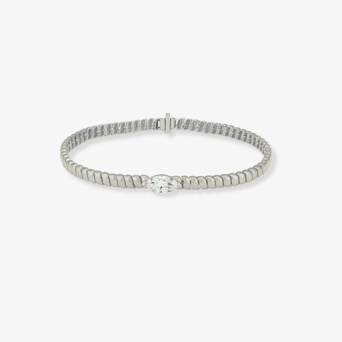 Marquise Braided Bracelet