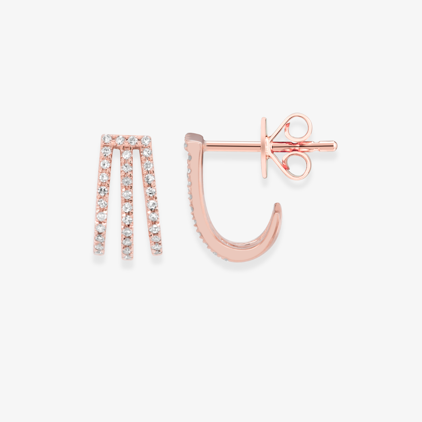 Three Claw Earrings
