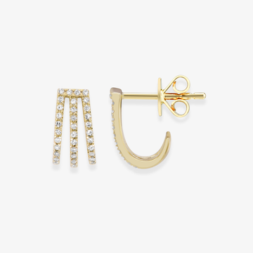 Three Claw Earrings