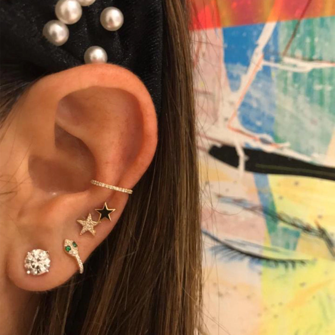 Gold and Diamond Star Crawler