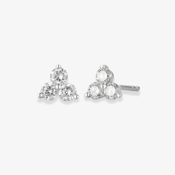 Three Diamond Stud Piercing