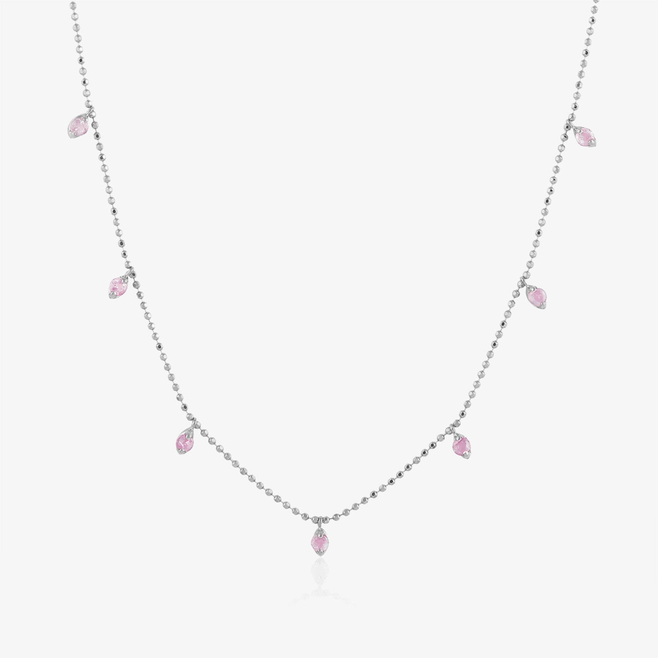 Collar colgante de piedras preciosas