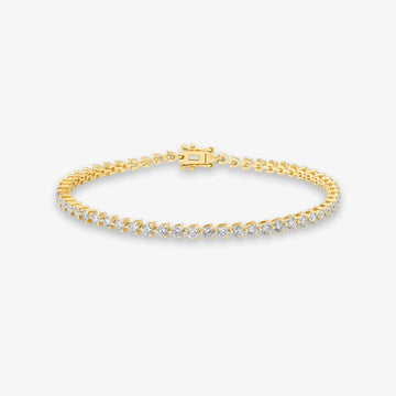 Lab 3 Prongs Tennis Bracelet