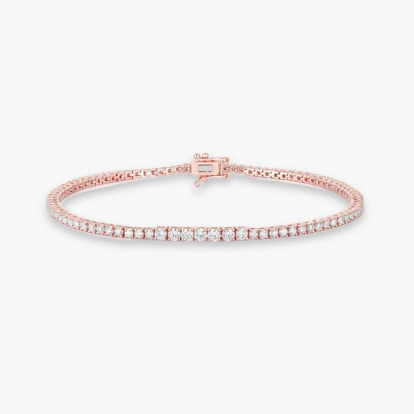 Lab Diamond and Bar Gemstone Tennis