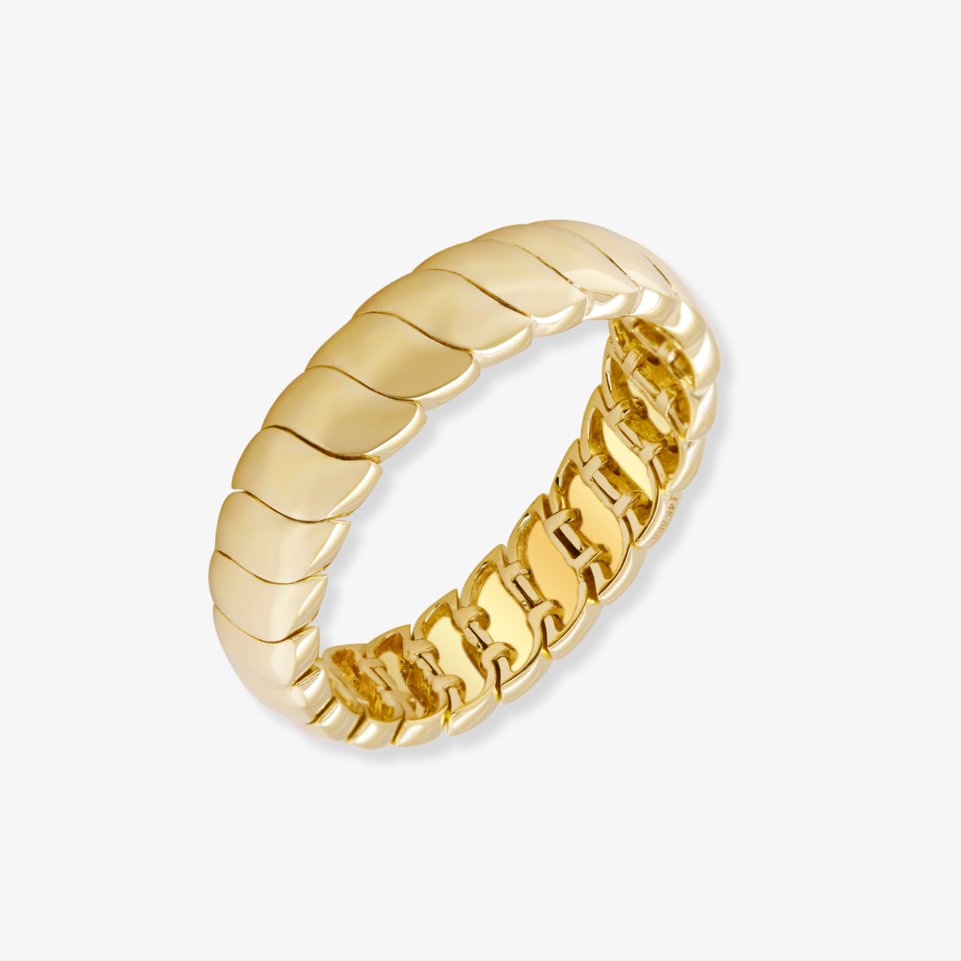 Flexible Gold Ring