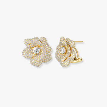 Diamond Pave Flower
