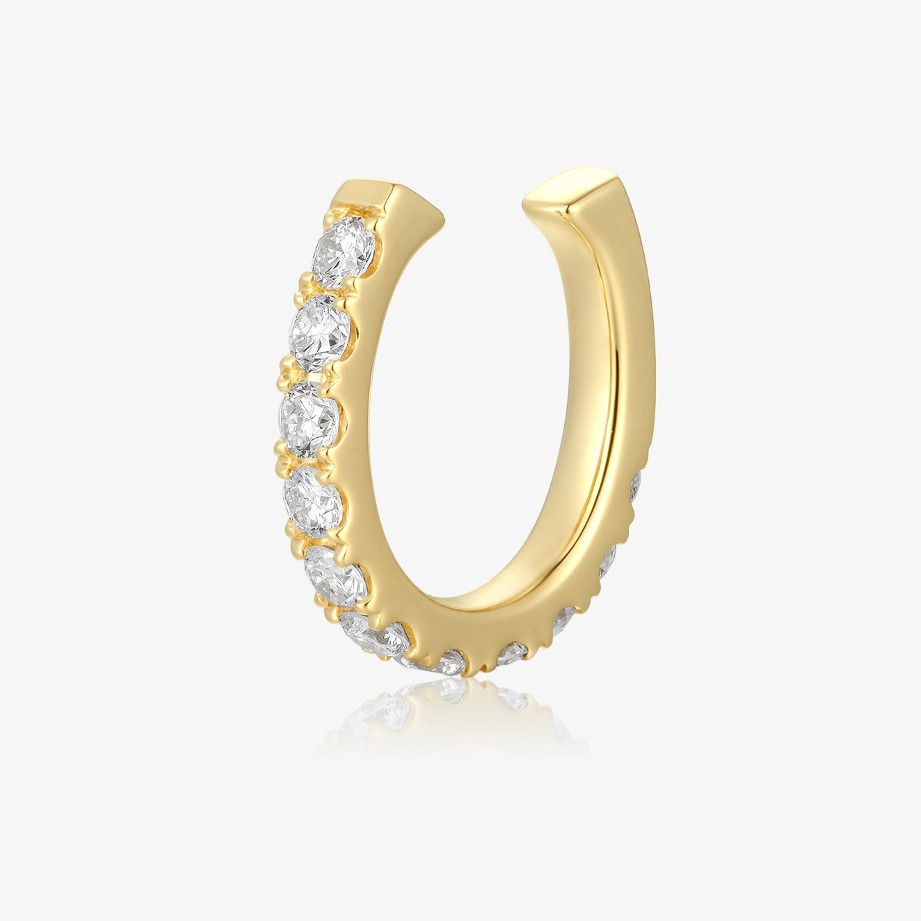 Lab Diamond Ear Cuff