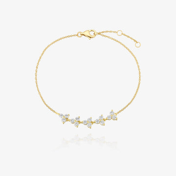 Lab Trio Diamond Bracelet