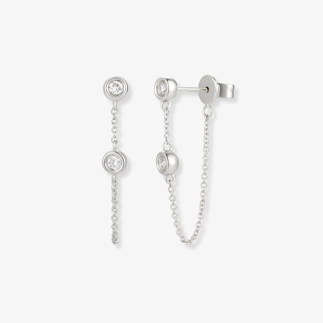 Diamond Bezel Connector Piercing