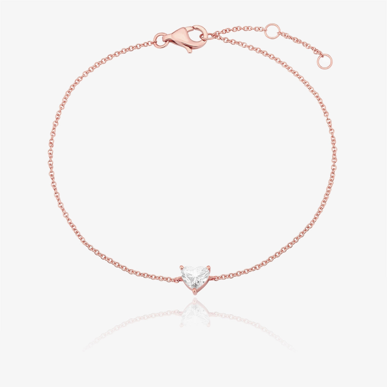 Lab Diamond Center Bracelet