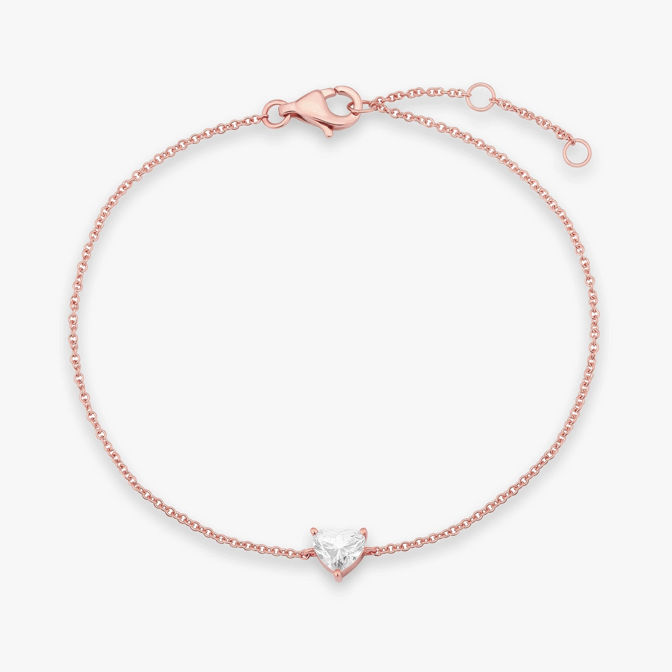 Lab Diamond Center Bracelet