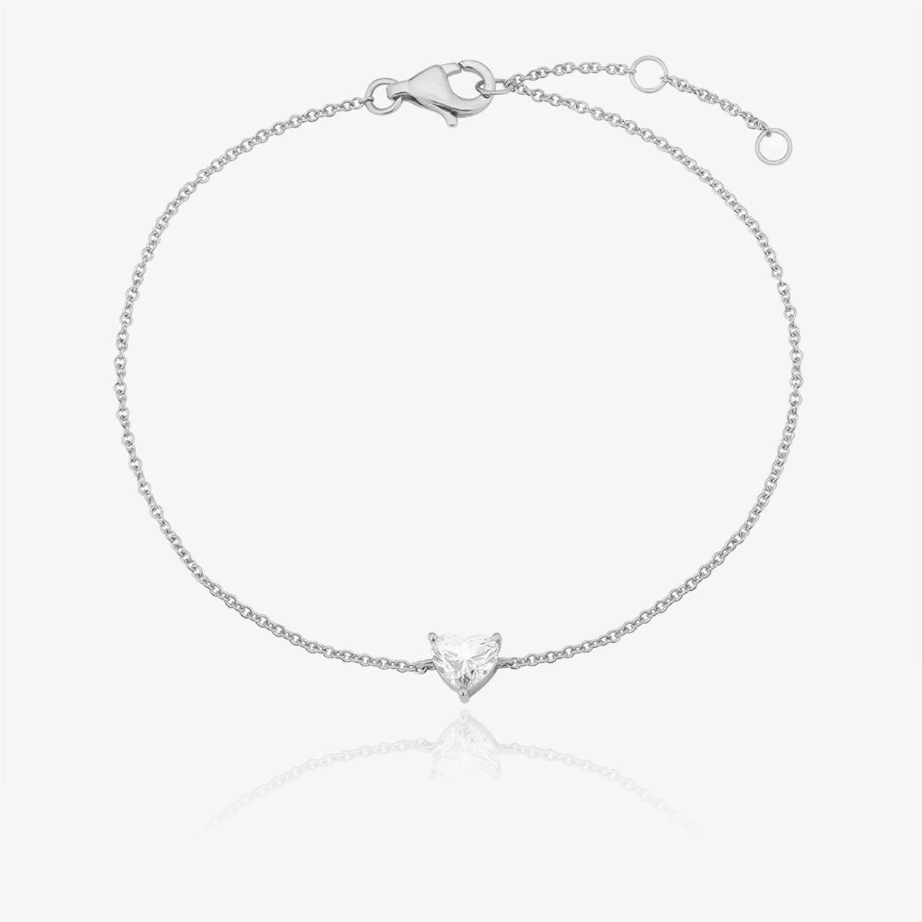 Lab Diamond Center Bracelet