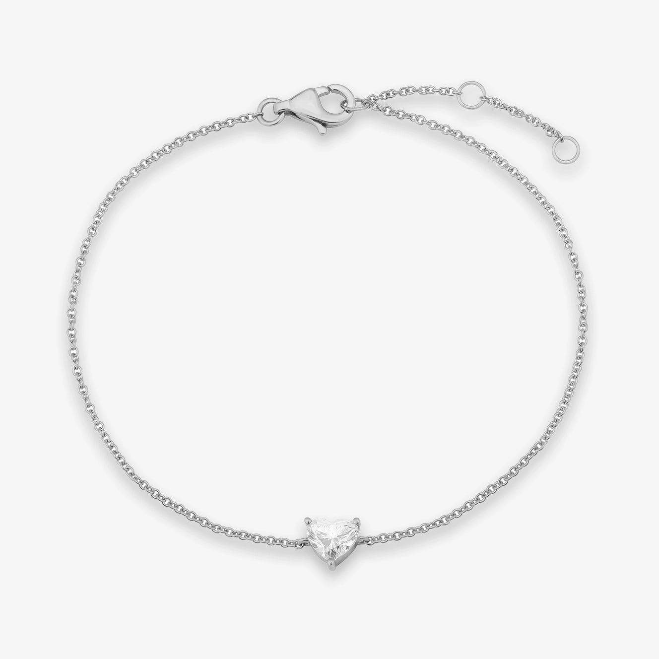 Lab Diamond Center Bracelet