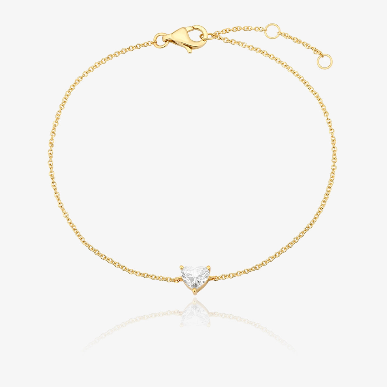 Lab Diamond Center Bracelet