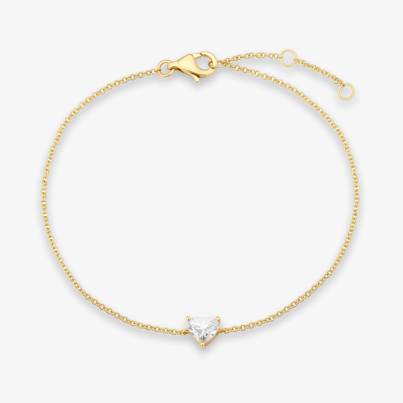 Lab Diamond Center Bracelet