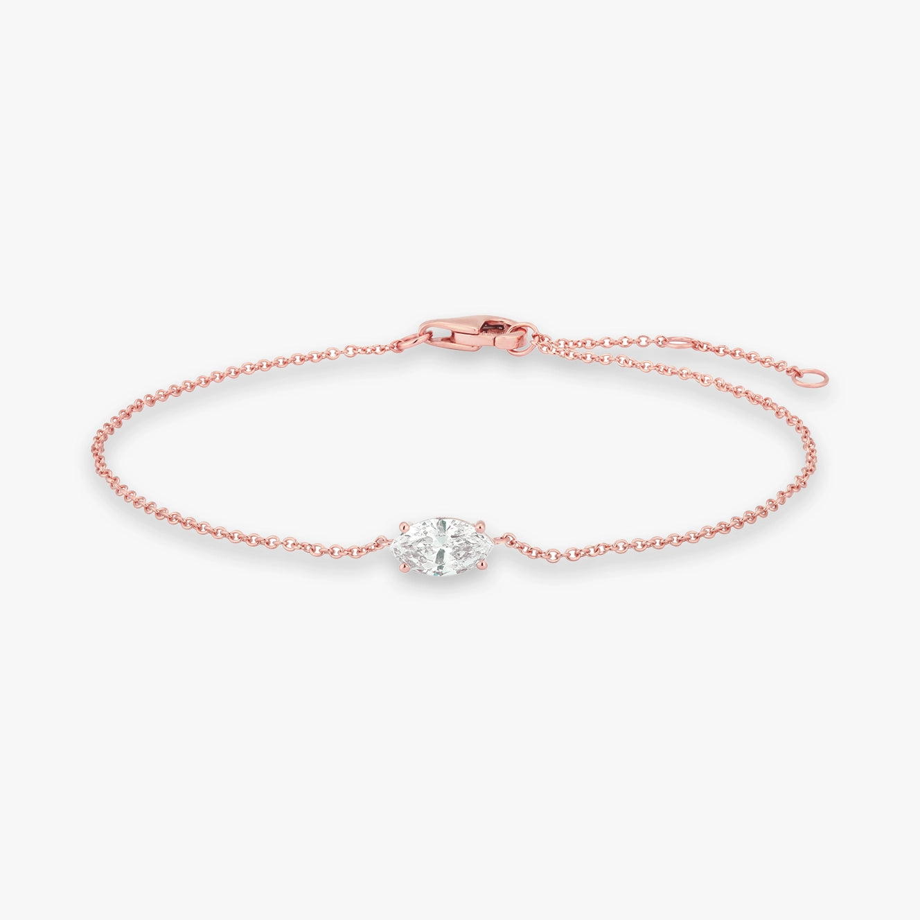 Lab Diamond Center Bracelet