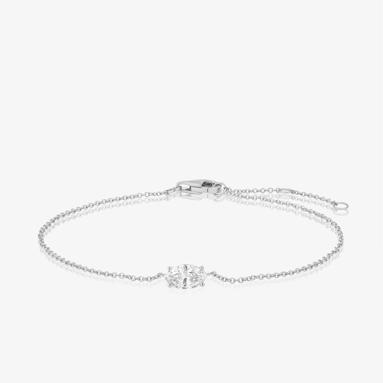 Lab Diamond Center Bracelet