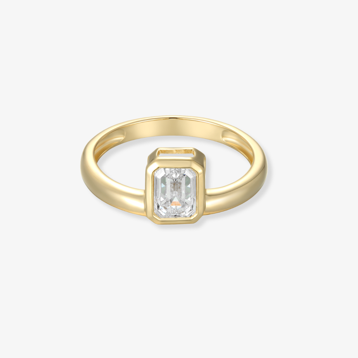 Diamond Bezel Ring