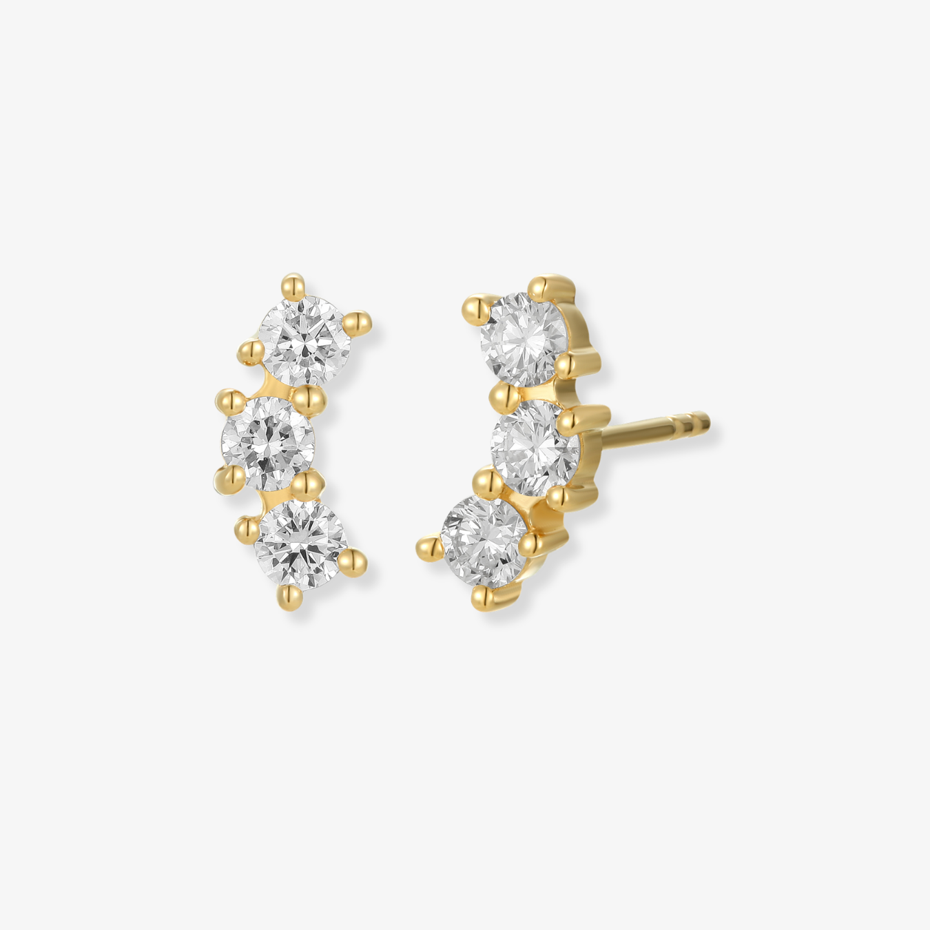Three Diamond Climbers Piercing