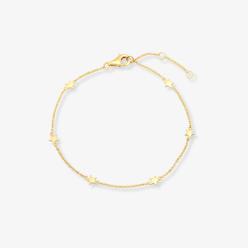 Gold Bracelet Star