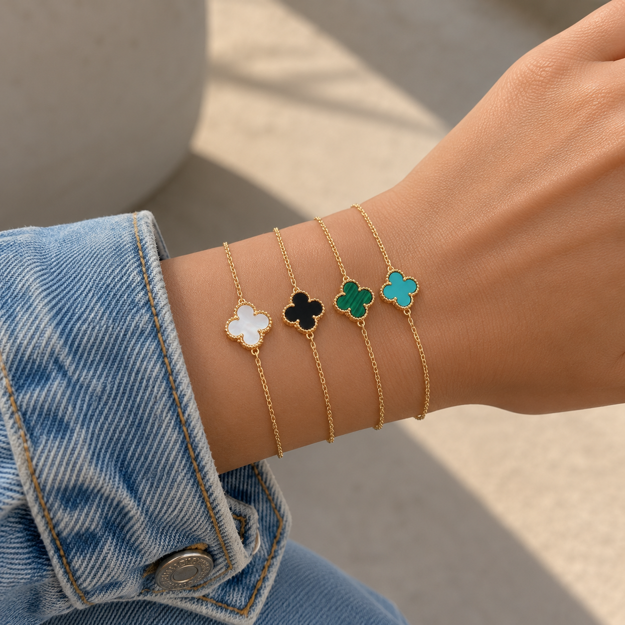 Single Clover Bracelet
