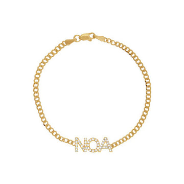 Custom Name Cuban Bracelet