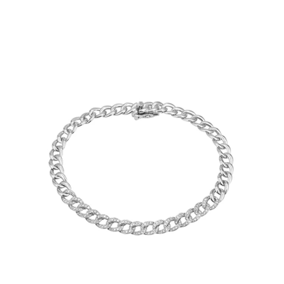 Diamond Cuban Chain Bracelet