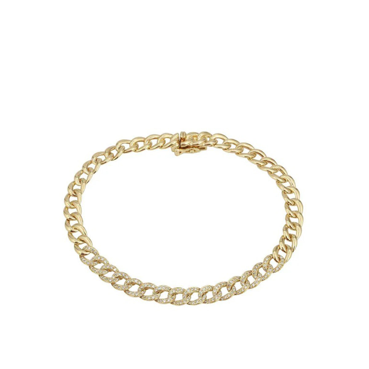 Diamond Cuban Chain Bracelet