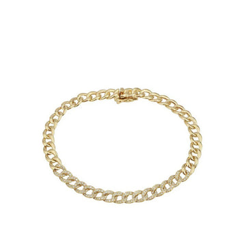 Diamond Cuban Chain Bracelet