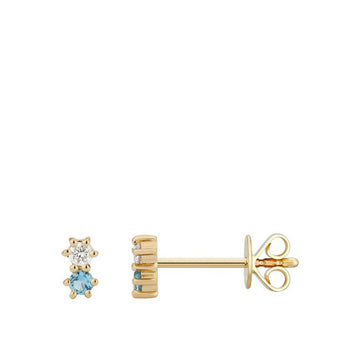 Diamond and Gemstone Stud Piercing