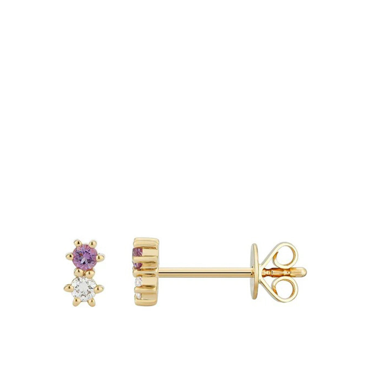 Diamond and Gemstone Stud Piercing