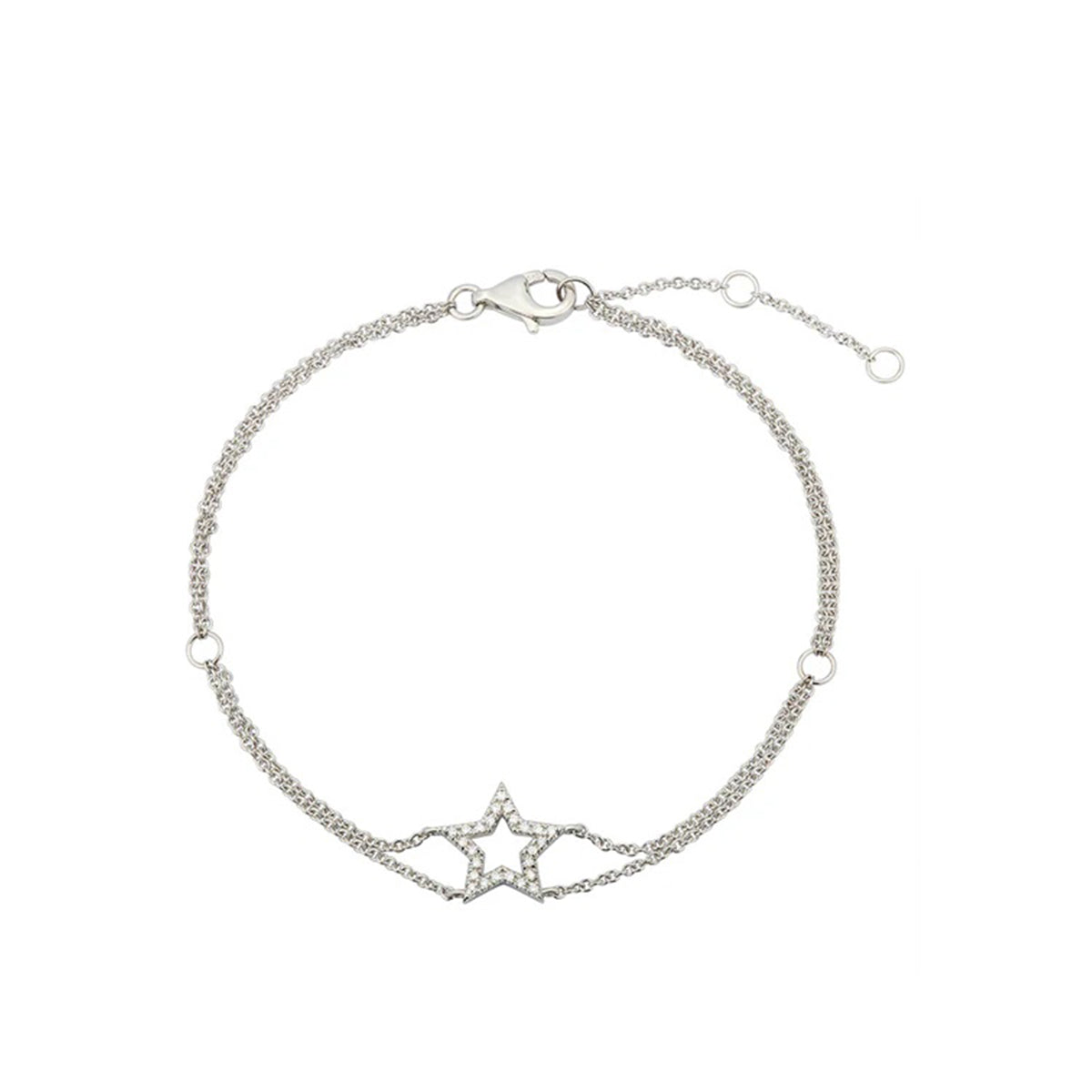 Double Row Star Bracelet