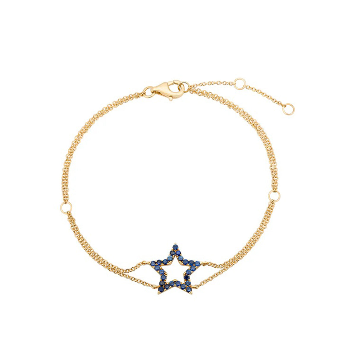 Double Row Star Bracelet