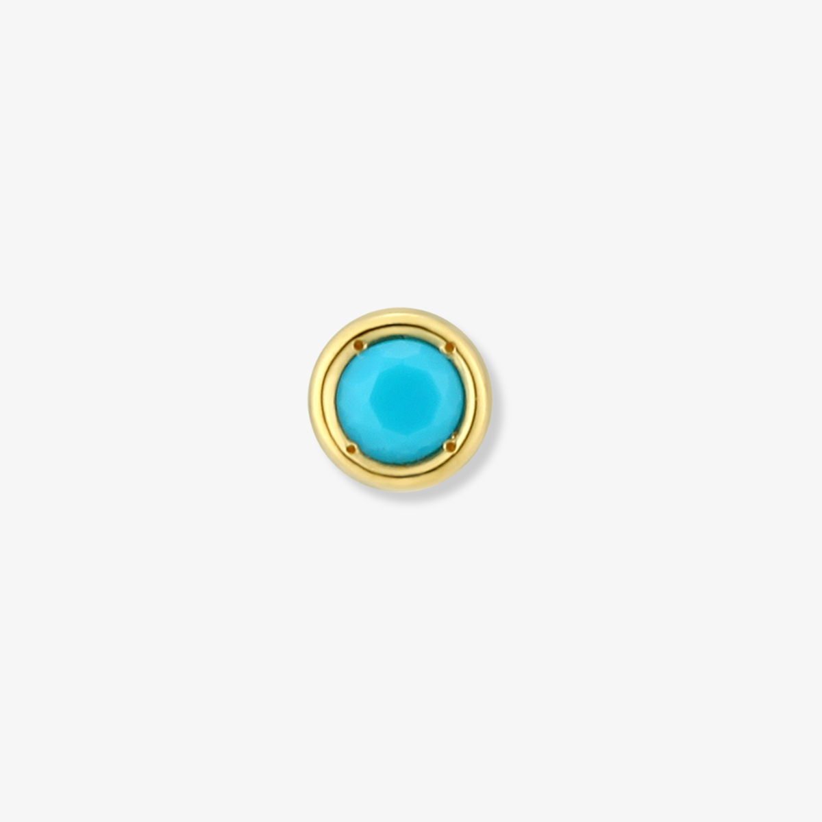 Gemstone Bezel Locket Charms