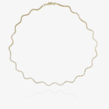 Lab Wavy Tennis Choker