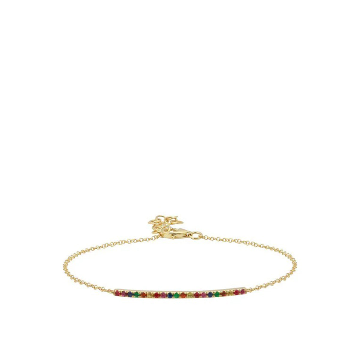 Rainbow Bar Bracelet
