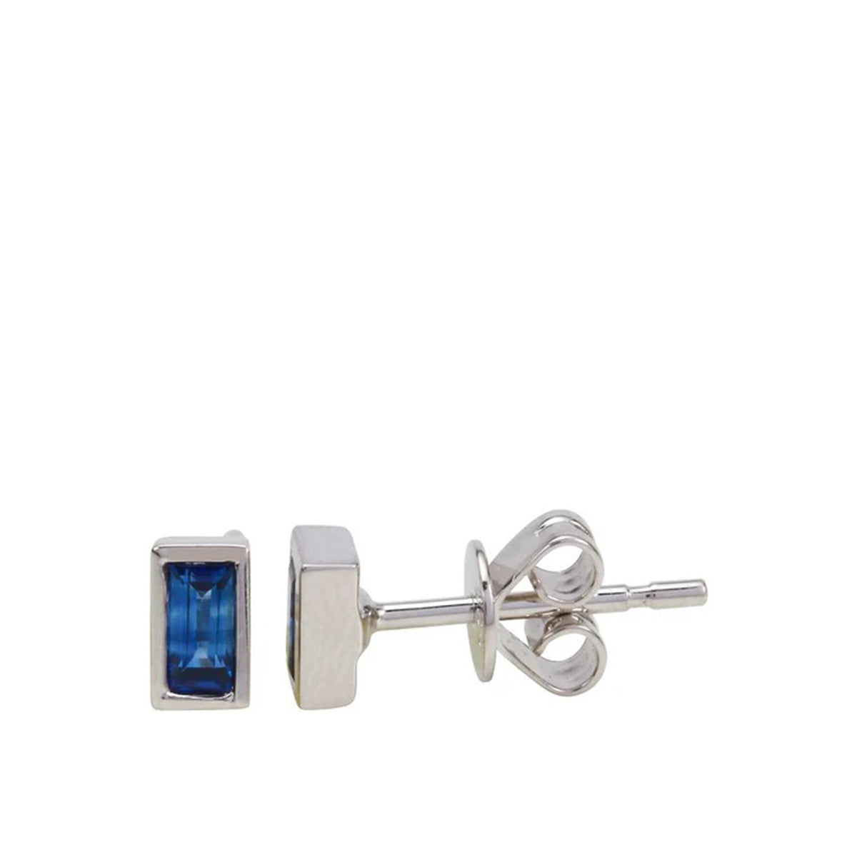Rectangular Gemstone Bezel Piercing