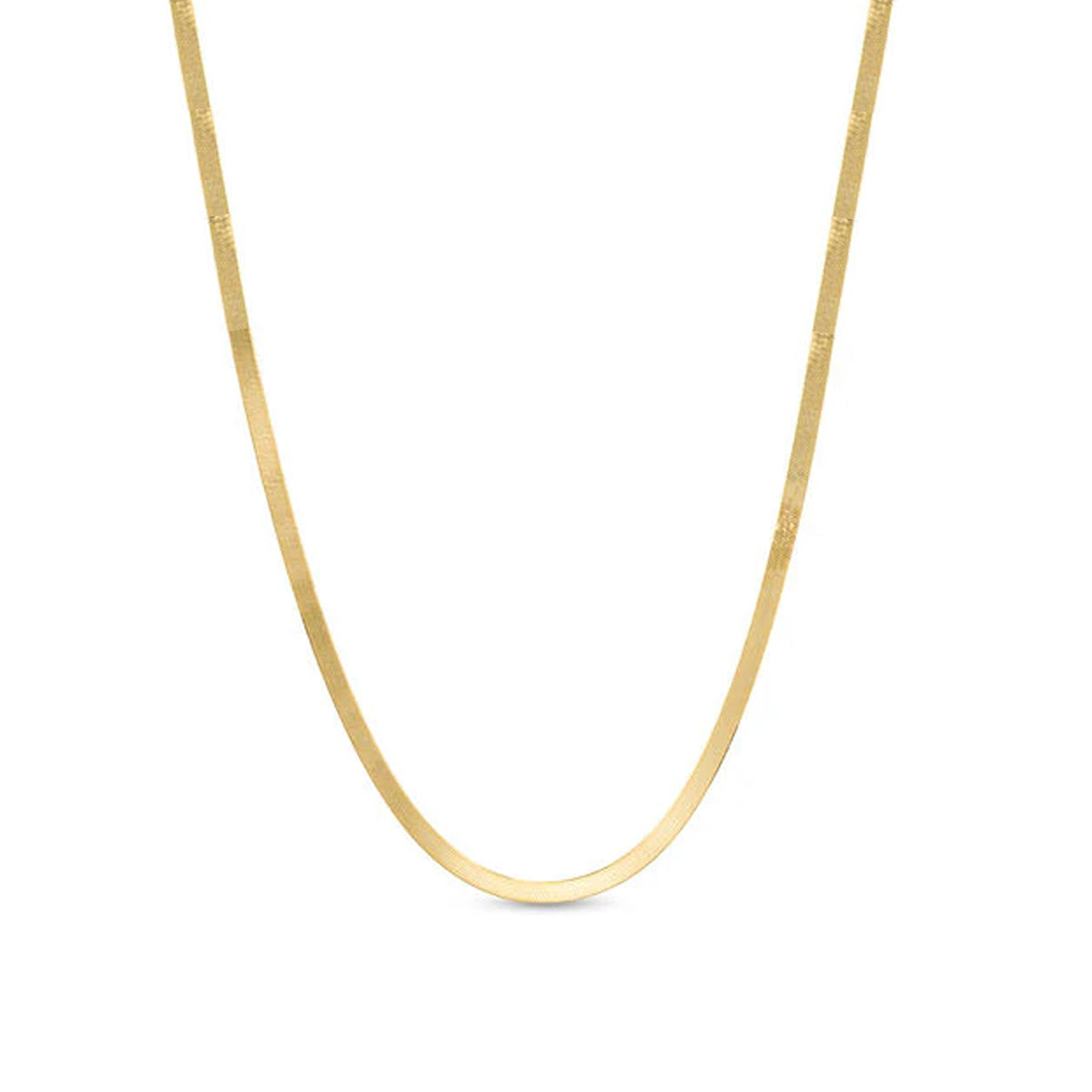 Thick Herringbone Necklace