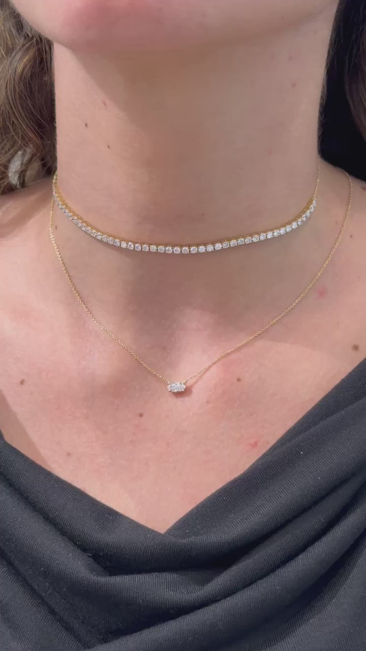 Collar de marquesa de laboratorio