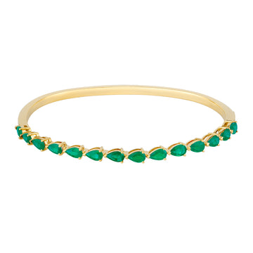 Gem Pear Bangle