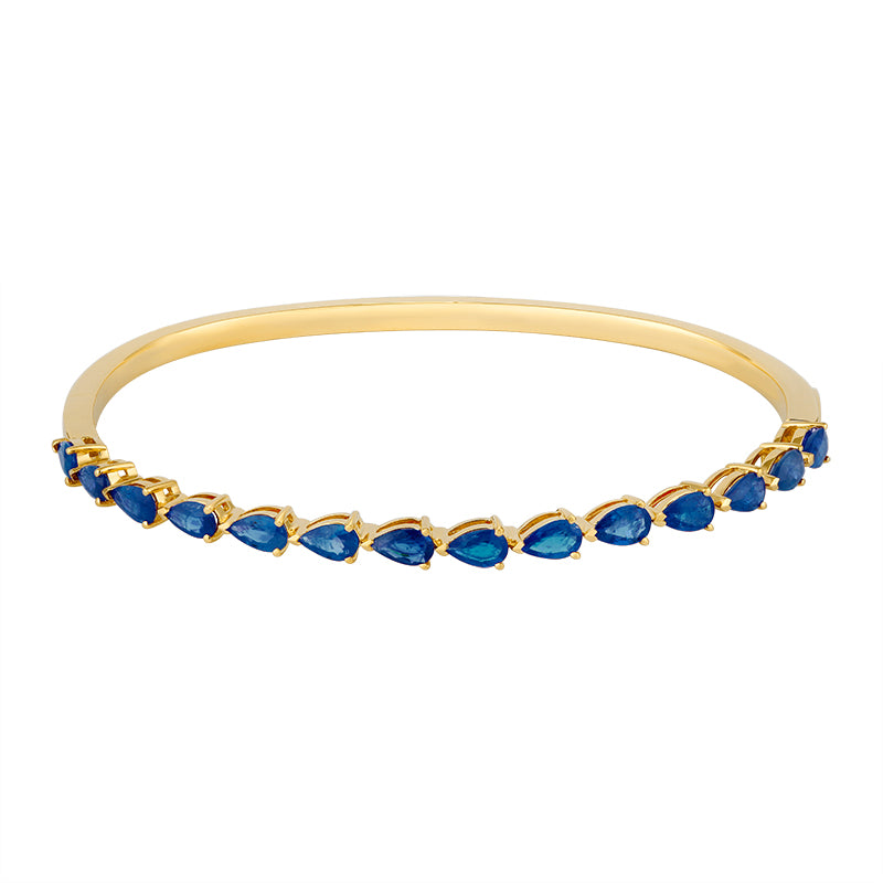 Gem Pear Bangle