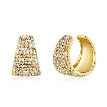 Pendientes grandes Huggie Earcuff